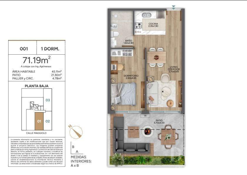 Venta Apartamento - Parque Rodó DELREY PROPIEDADES