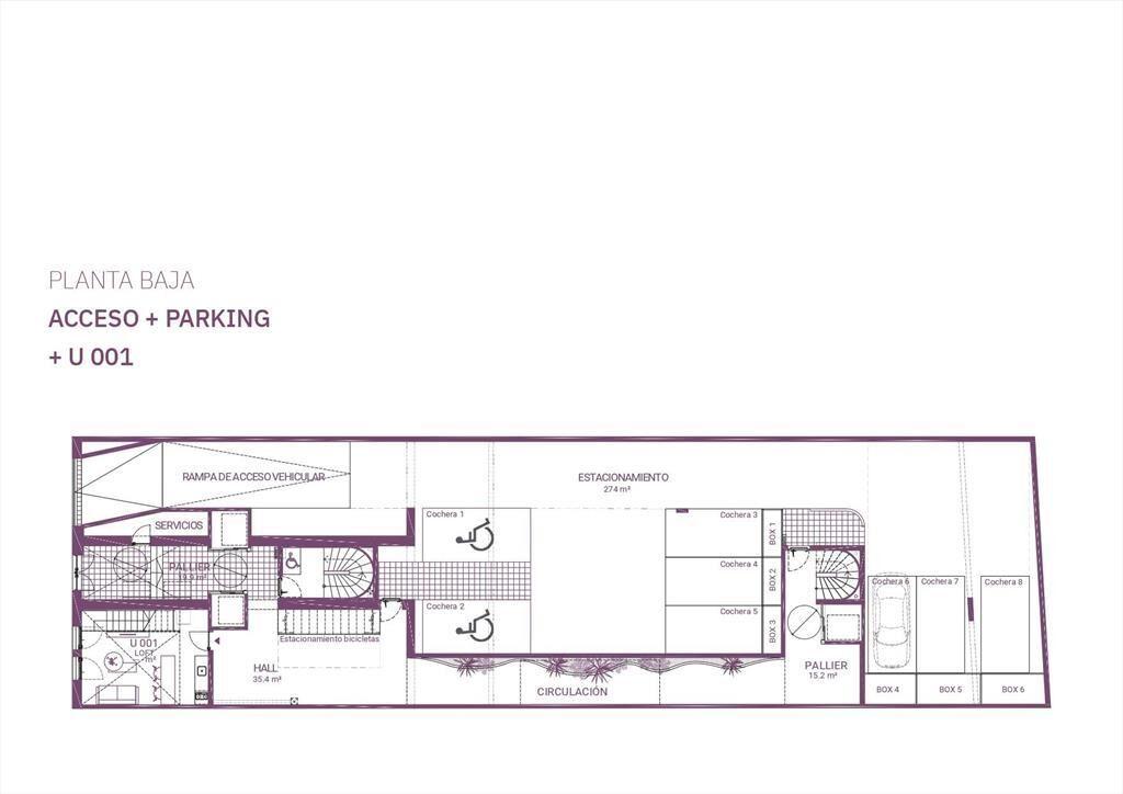 Venta de Apartamento con 1 dormitorio en Centro