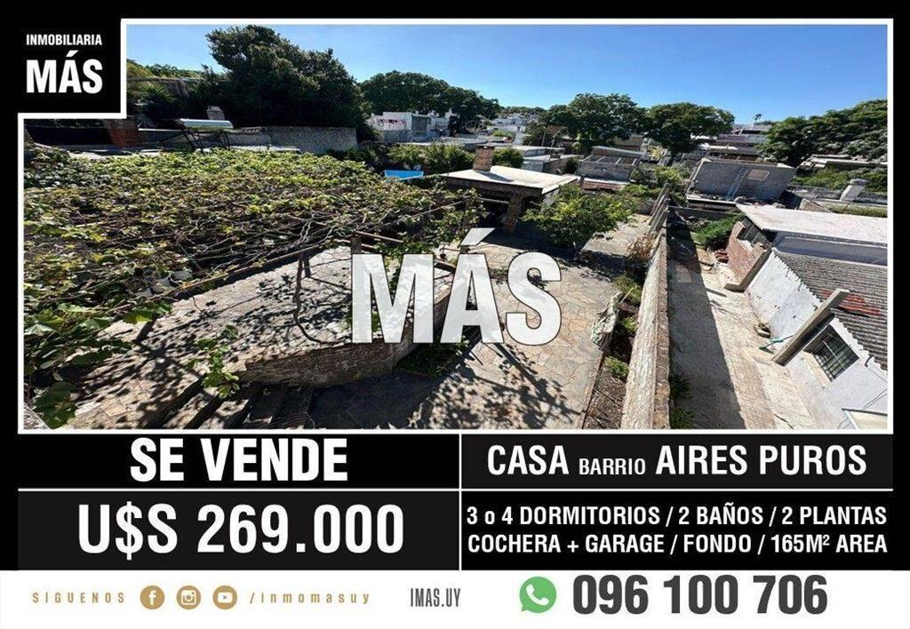 Casa Venta Cochera Brazo Oriental Montevideo iMas.uy R...