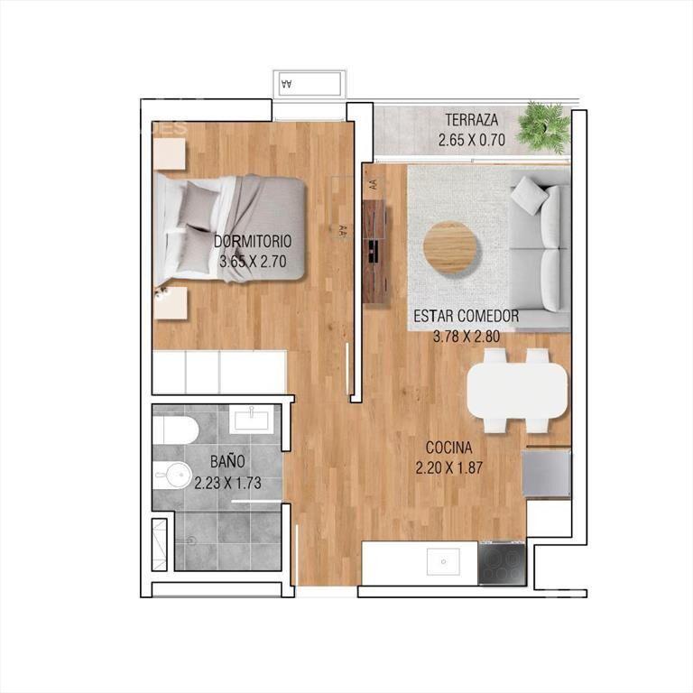 Venta Apartamento - La Blanqueada DELREY PROPIEDADES