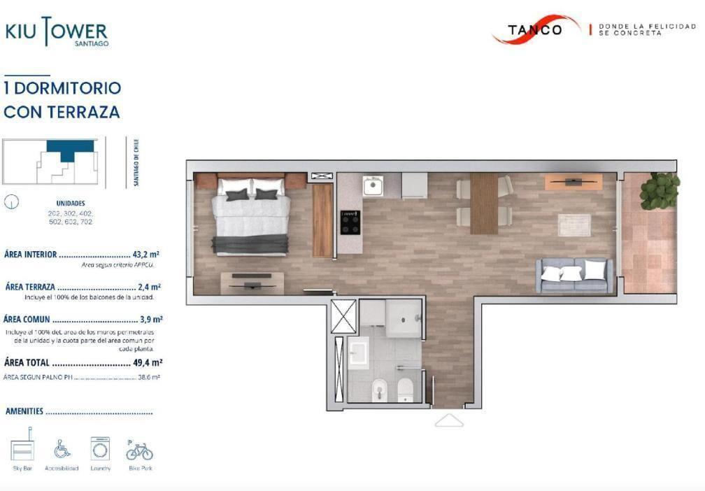 Venta Apartamento 1 Dormitorio, en Cordon