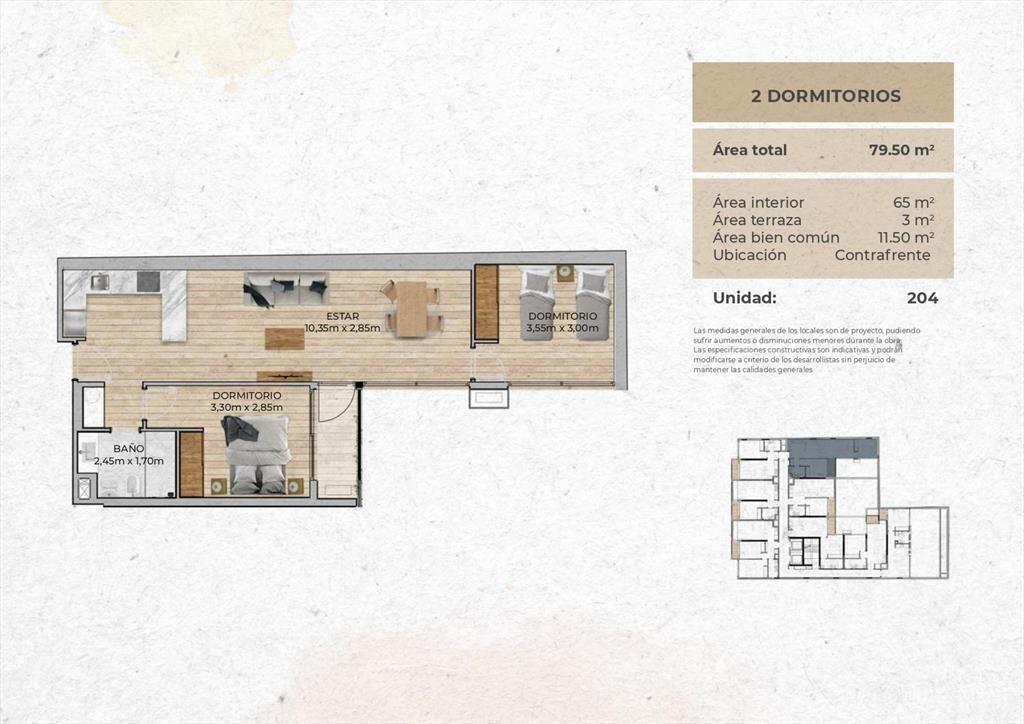 Venta Apartamento 2 Dormitorios en Centro (Montevideo)