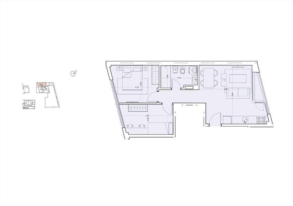 Apartamento de 2 dormitorios en venta en La Blanqueada