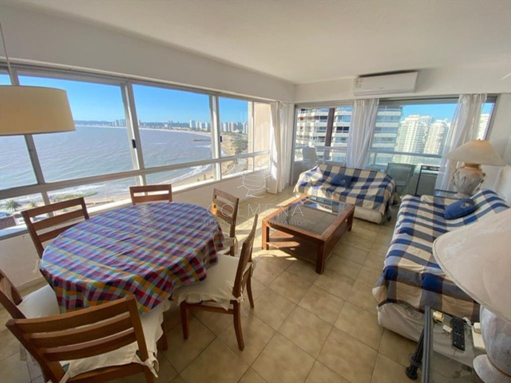 Apartamento en Peninsula, vista playa mansa y