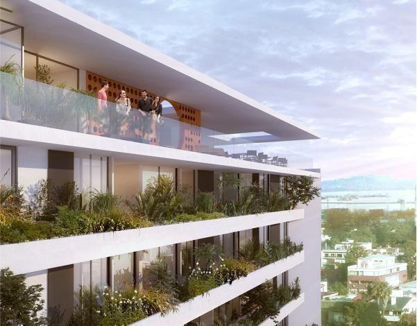 Venta apartamento de dos dormitorios con terraza- Aguada-Be