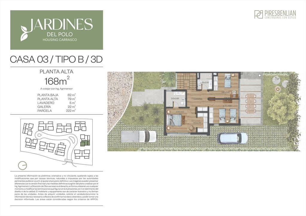 Venta Casa Duplex 3 Dormitorios en Carrasco Norte