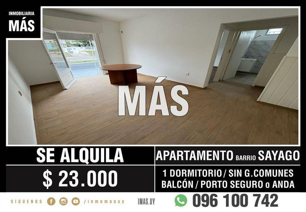Apartamento Alquiler Paso de las Duranas Montevideo iMas....