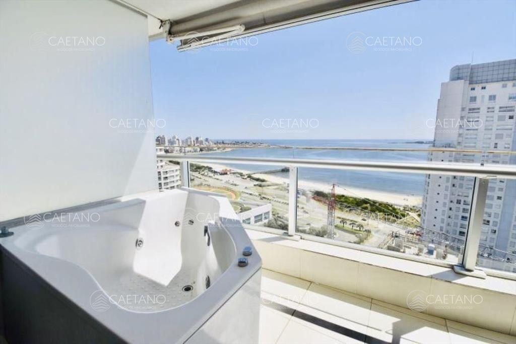 Apartamento en alquiler temporario Playa Mansa 2 dormitorio