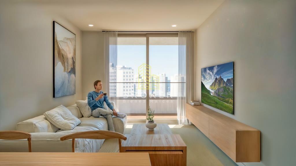 venta apartamento 1 dormitorio y medio punta del
