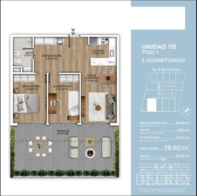 Venta Apartamento - La Blanqueada DELREY PROPIEDADES