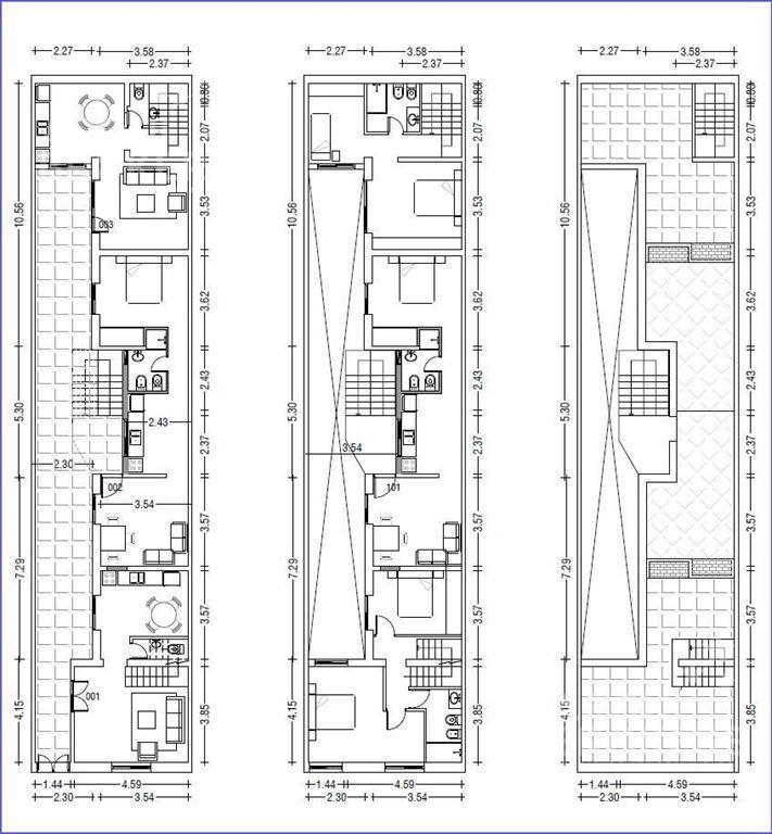 Apartamento de un dormitorio en venta en Tres Cruces
