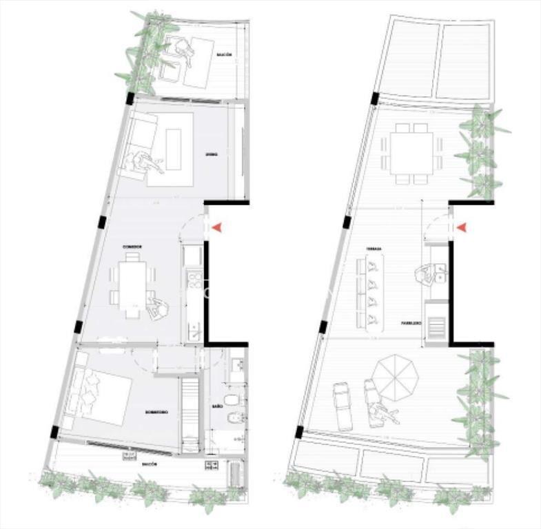 Vende apartamento 1 dormitorio en La Barra, el