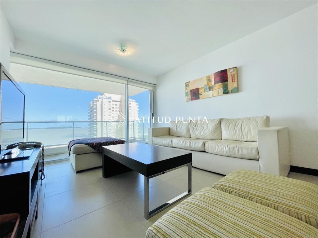 Apartamento en Mansa, 2 dormitorios y parrillero