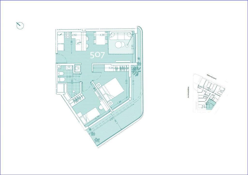 Apartamento de dos dormitorios en venta en Barra de Carrasc