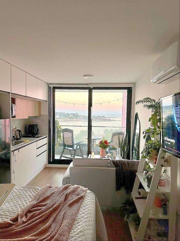 Venta Apartamento con Renta Parque Rodó Vista Monoambiente