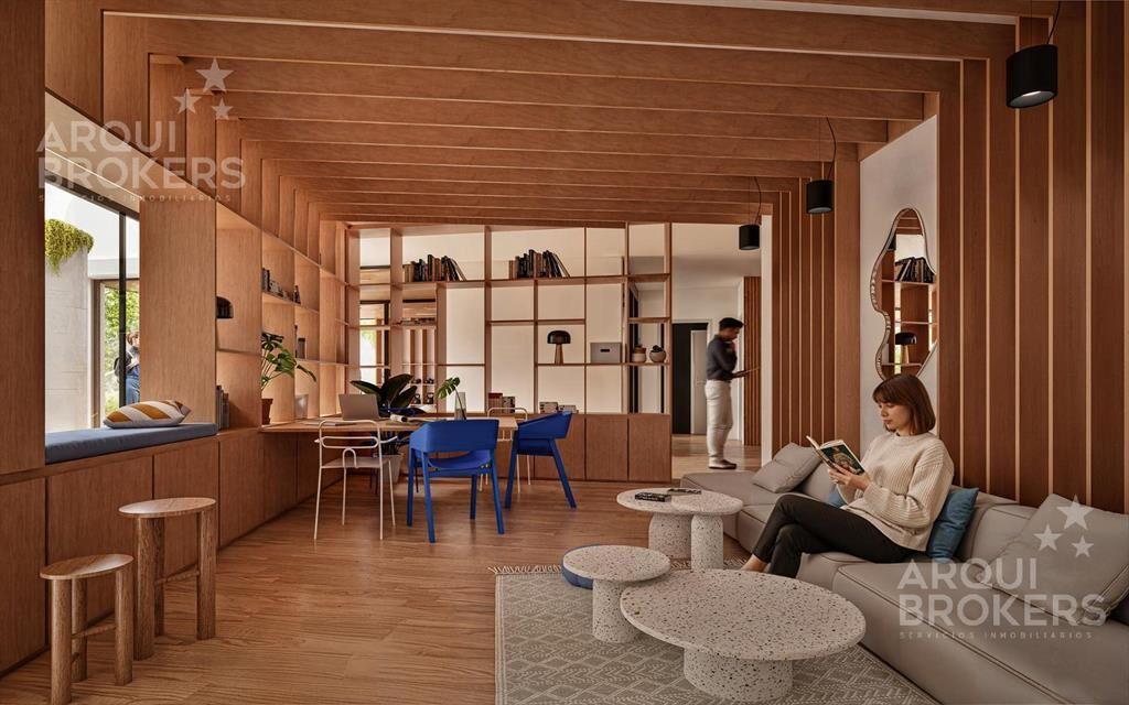 Apartamento de 1 dormitorio venta con renta  en Tres Cruces