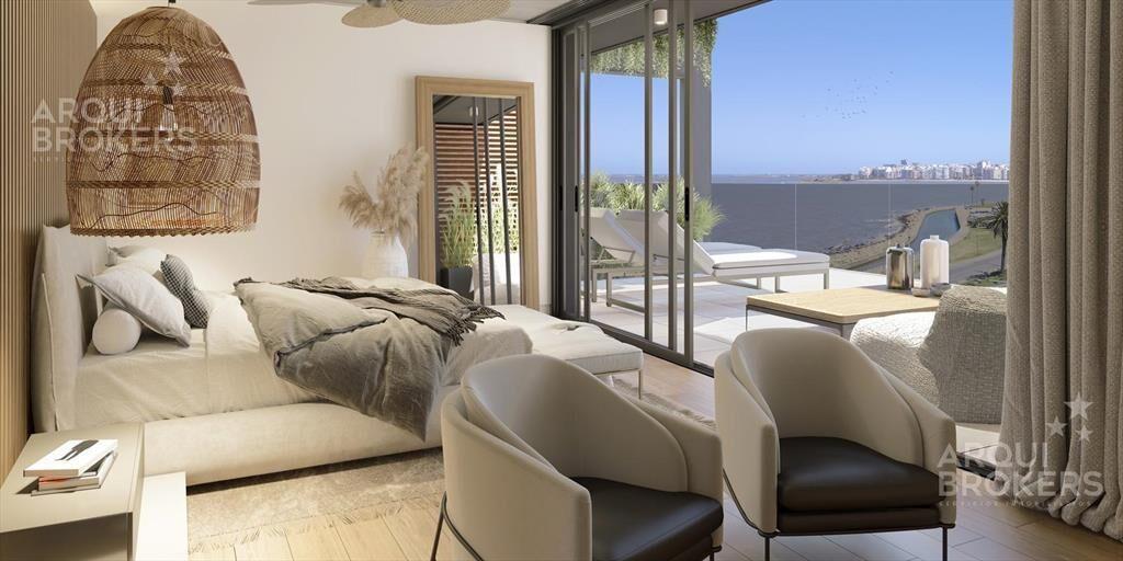 Apartamento  de tres dormitorios en venta en Pocitos - 601