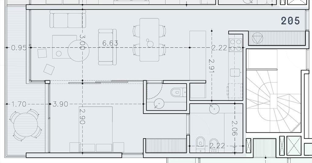 Uy Solano Venta 1 dormitorio en Punta Carretas