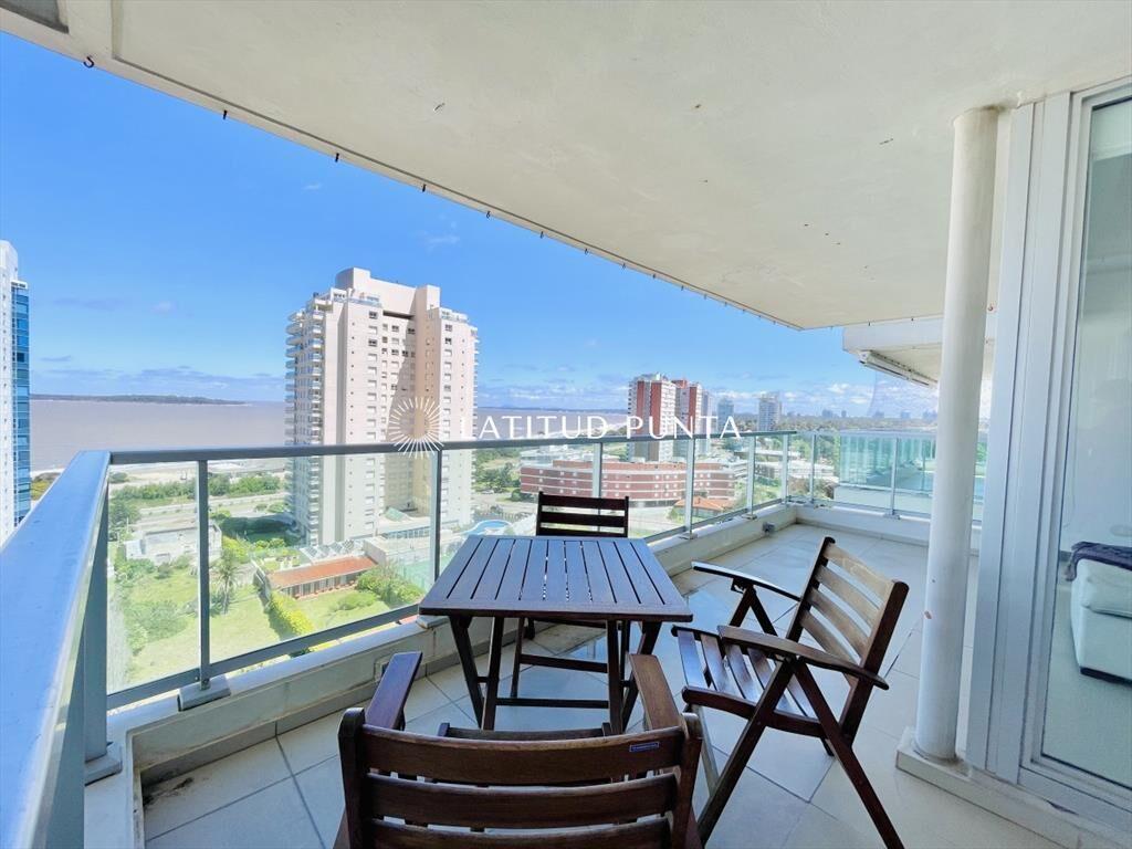 Apartamento en Mansa, 2 dormitorios y parrillero