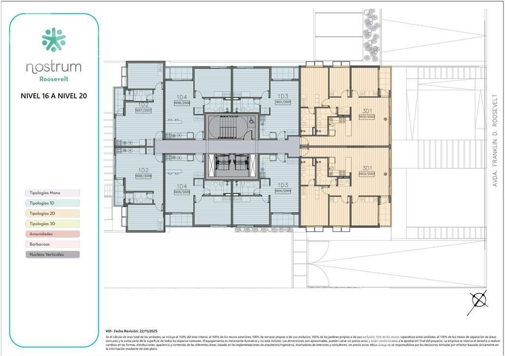 Venta de apartamento de 1 dormitorio en Punta del Este