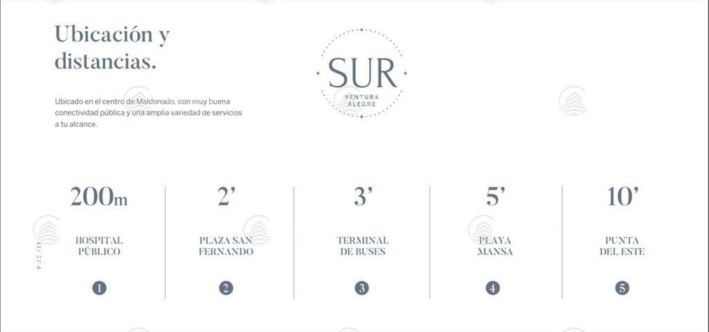 Venta apartamento 2 dormitorios. Maldonado.