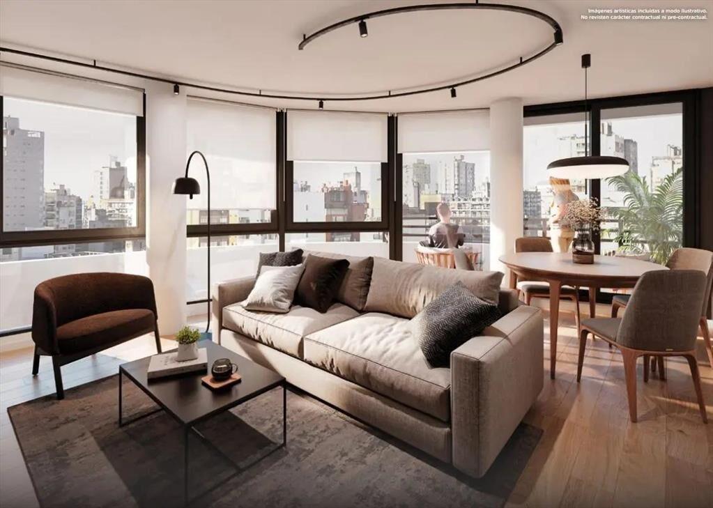 venta Apartamento 1 dormitorio, edificio be docta tres cruc