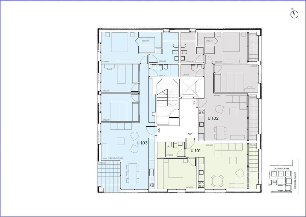 Apartamento de tres dormitorios en venta en Carrasco Norte