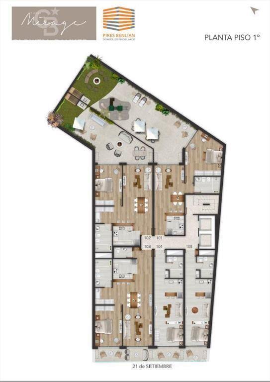 Alquiler apartamento un dormitorio en Punta Carretas - 101