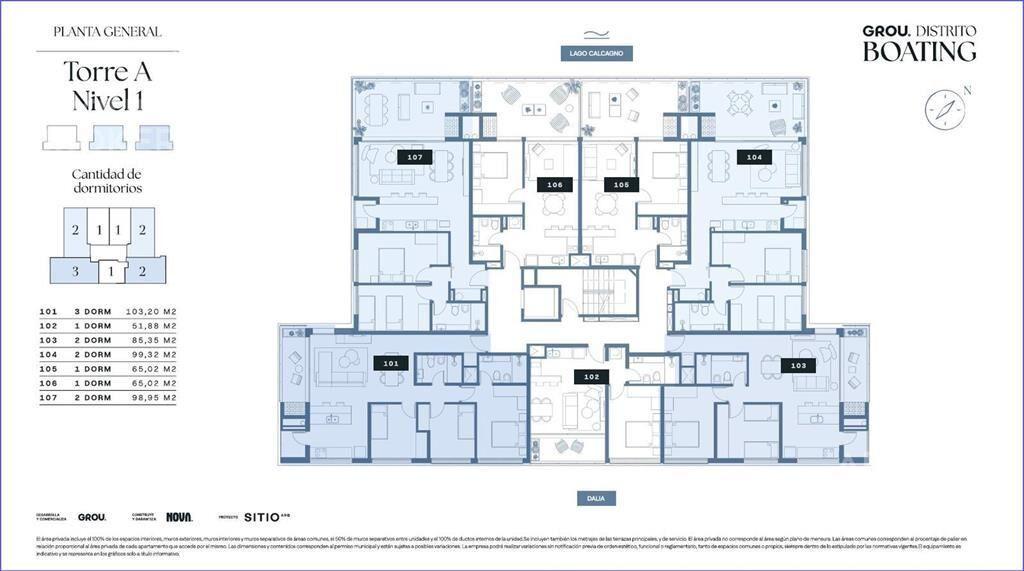 Apartamento de dos dormitorios en venta en Carrasco Este -