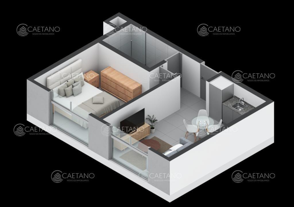 Venta apartamento 1 dormitorio Maldonado.