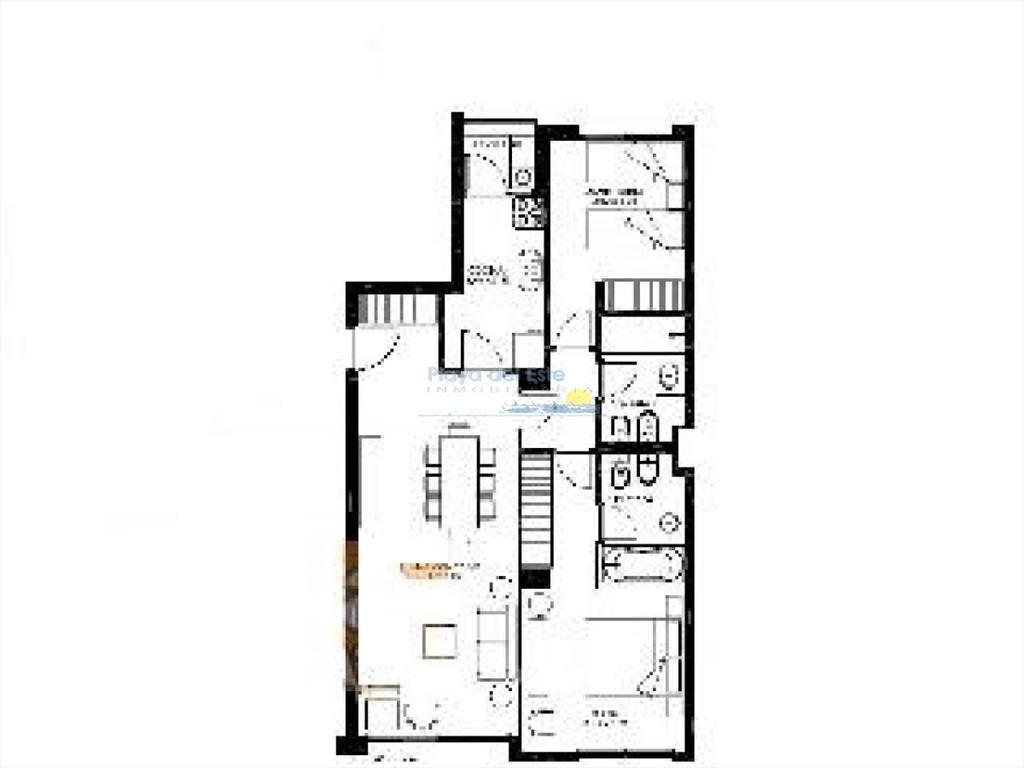 Apartamento en Venta de 2 dormitorios en Punta ,