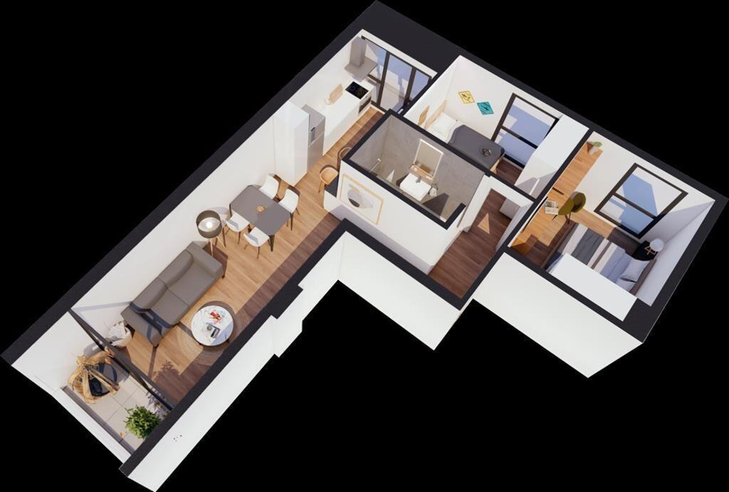 Apartamento en venta de 2 dormitorios en Barrio Sur