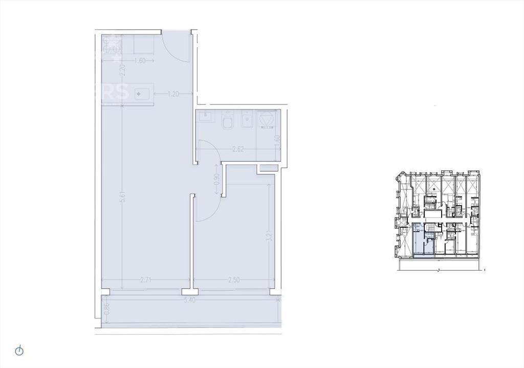 Apartamento de un dormitorio en venta en Palermo -109