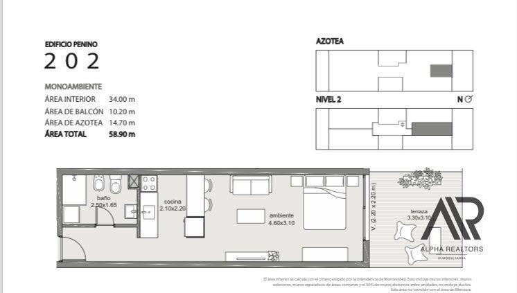 Apartamento en venta en Unión