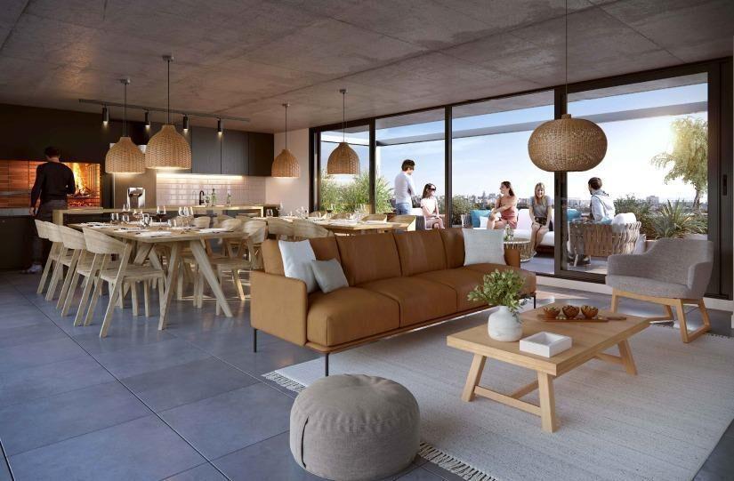 Venta apartamento un dormitorio y balcón. Tres Cruces. Bene