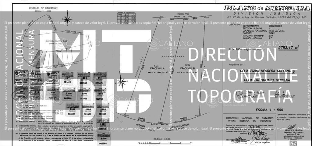 Terreno de gran superficie sobre la cancha de