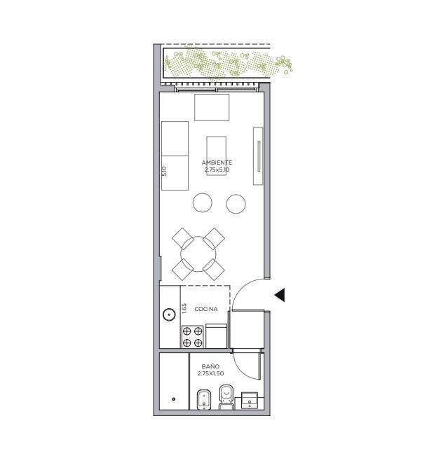 Apartamento en venta en Cordón
