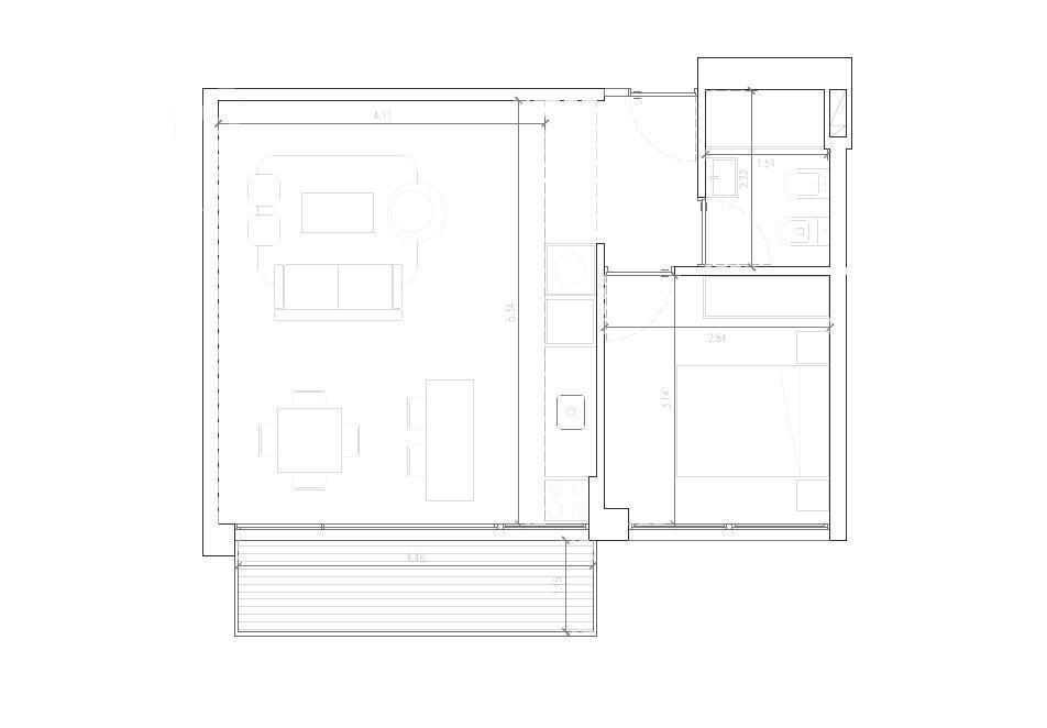 Venta apartamento dos dormitorios en La Blanqueada-411