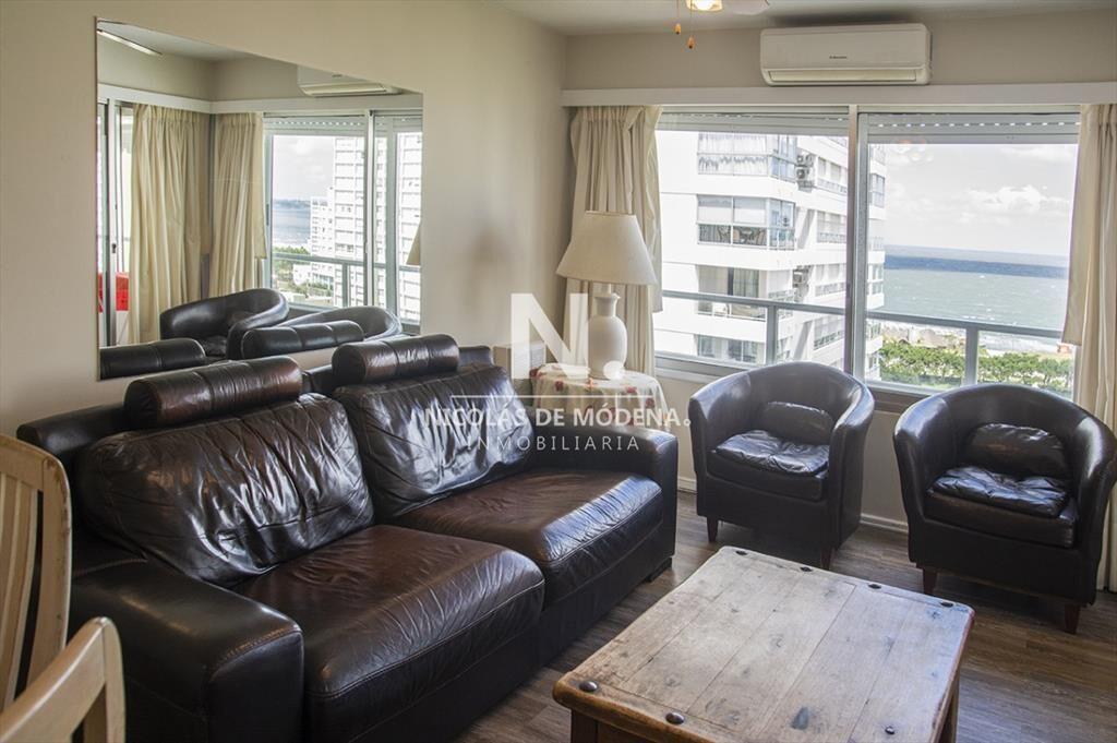Departamento de 1 dormitorio con vista al mar
