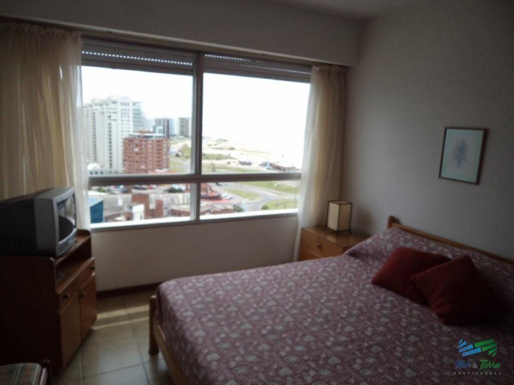 Apartamento con vista espectacular a playa mansa