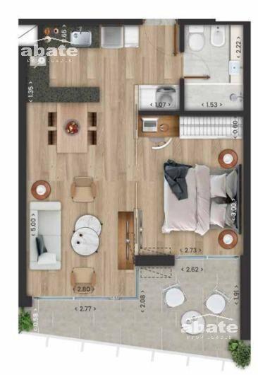 Venta apartamento 1 Dormitorio en La Blanqueada