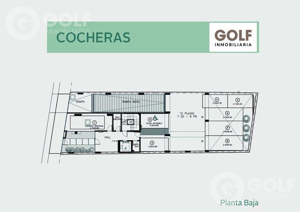 Venta apartamento de 2 dormitorios con terraza en Tres Cruc