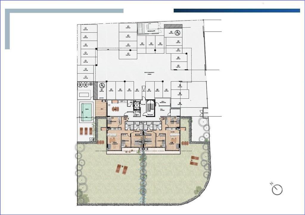 Apartamento penthouse de dos dormitorios en venta en Lagoma
