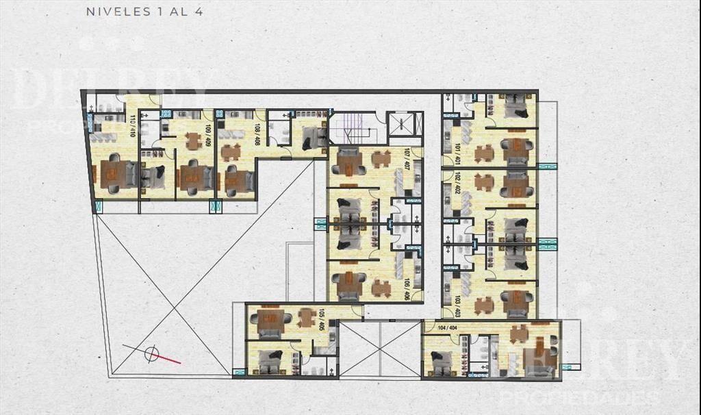 Venta Apartamento - Pocitos Nuevo DELREY PROPIEDADES
