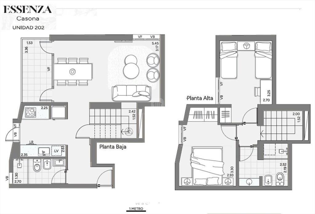VENTA APARTAMENTO DUPLEX DOS DORMITRIOS DOS BAÑOS estrena e