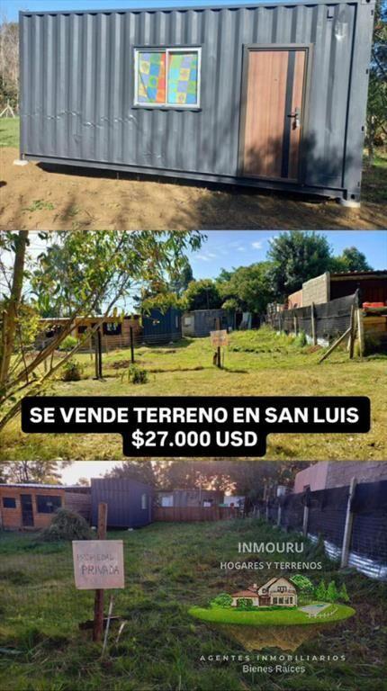 Se vende terreno en San Luis Canelones
