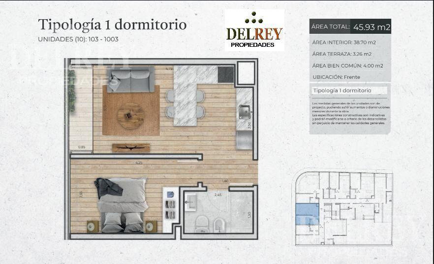 Venta Apartamento - Pocitos DELREY PROPIEDADES