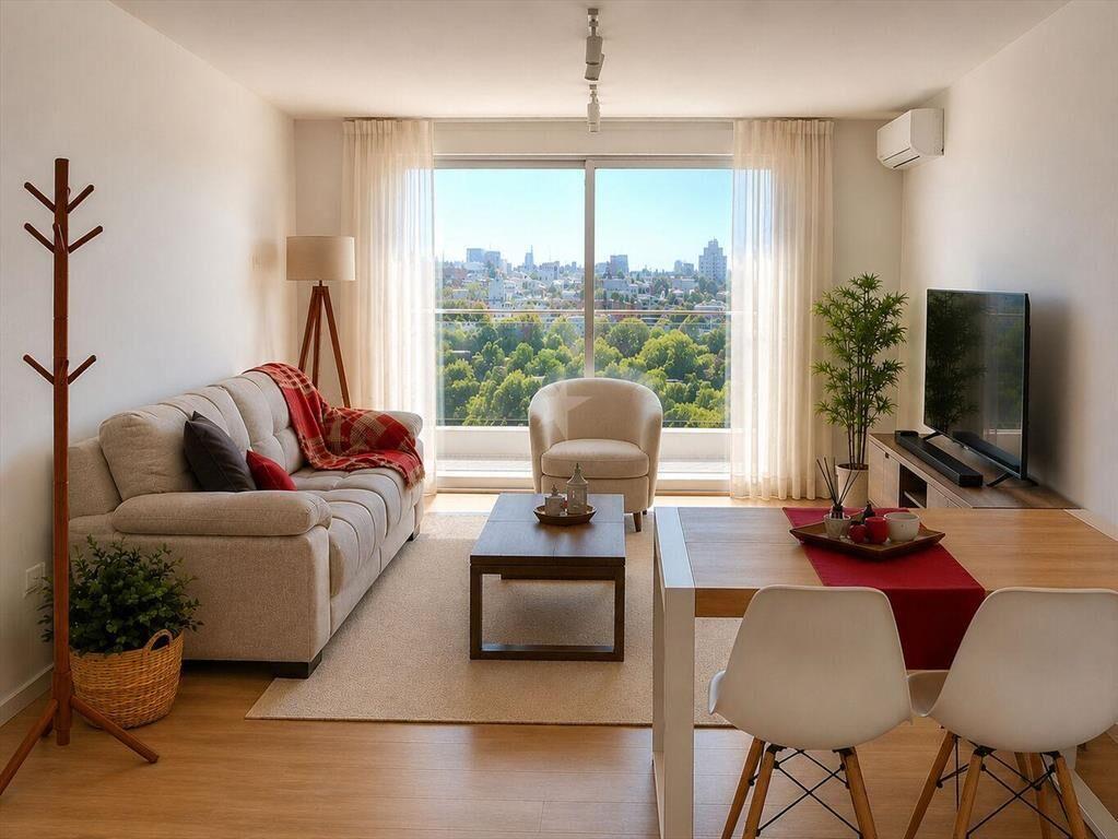 ALQUILER APTO C/MUEBLES PUNTA CARRETAS 1 DORM TERRAZA