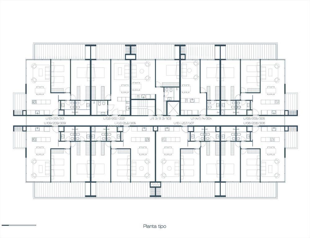 Nirán, apartamento de 3 dormitorios en Punta