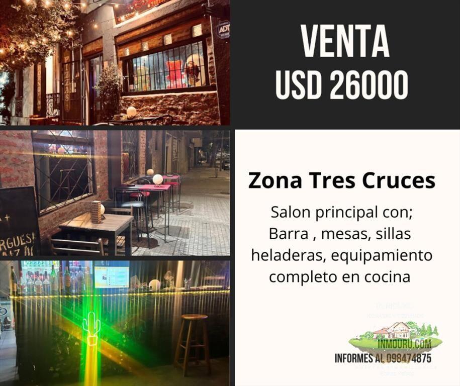 Venta de llave comercial en Tres Cruces